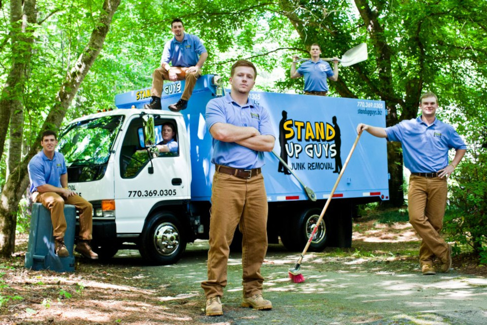 Choose stand up guys for your junk removal project.