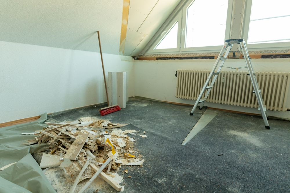 How to avoid hazards during home renovations.