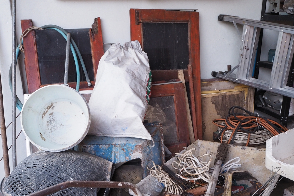 How to get rid of junk and clutter from your garage.