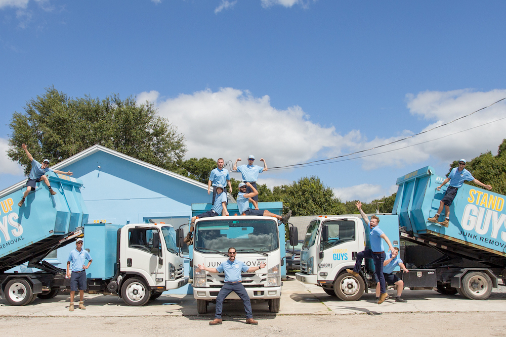 Stand up guys junk removal.