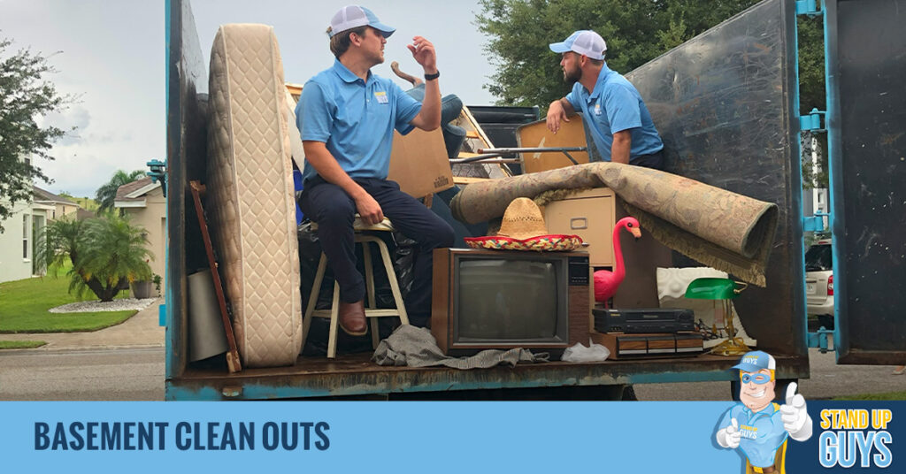 Residential basement junk removal company.