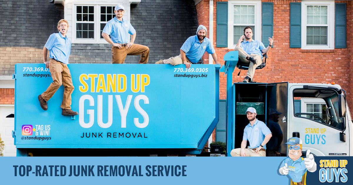 Stand Up Guys Junk Removal is the best junk removal crew.