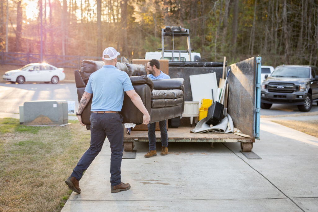 Professional junk removal vs. DIY clean outs.