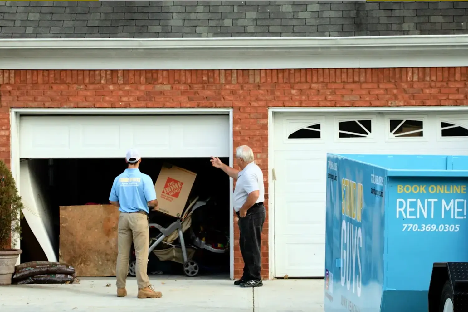 Household Junk Dumpster Rental.
