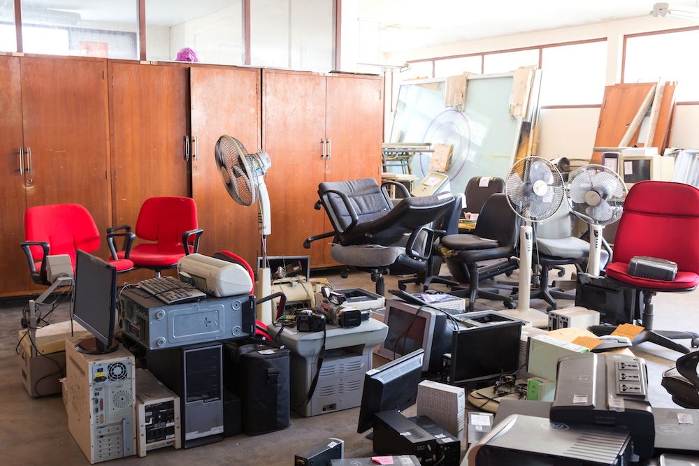 Commercial junk removal for businesses.