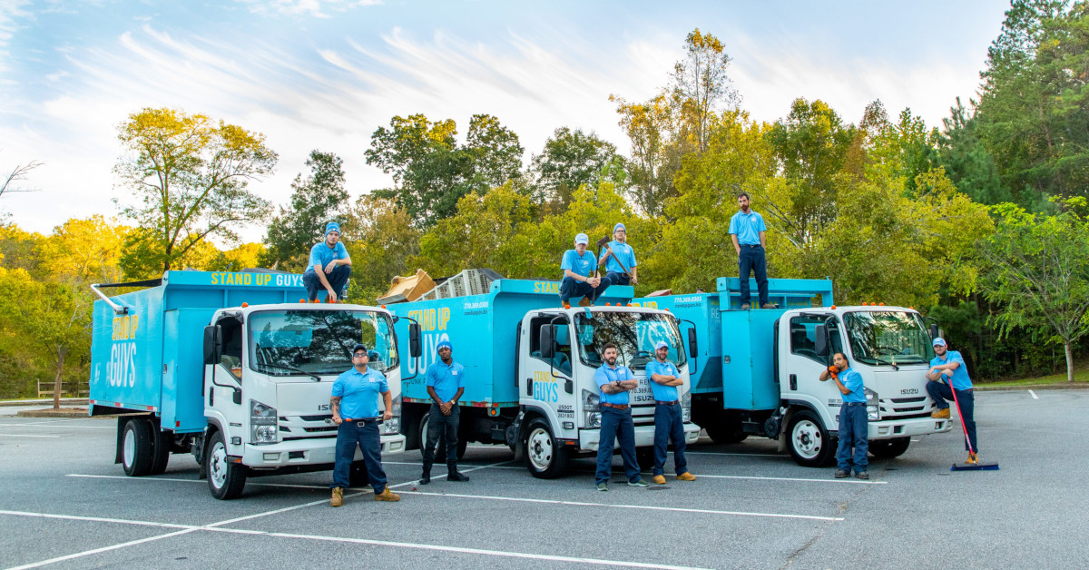 Stand Up Guys junk removal at a Belle Meade, TN property.
